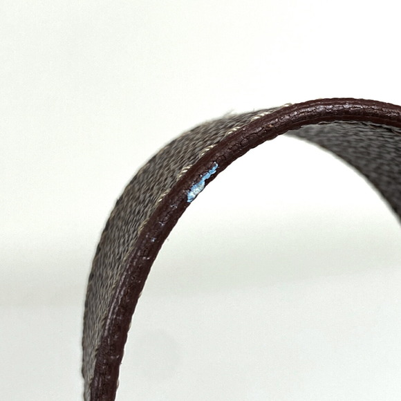 Celine Macadam Pattern Canvas Tote Shoulder Bag Brown - Picture 4 of 7